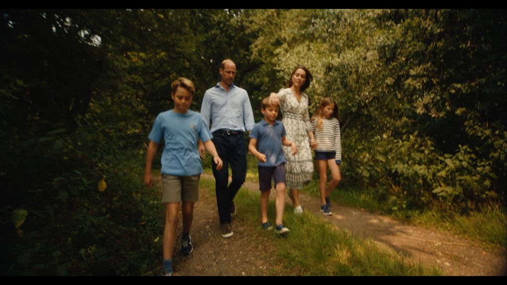 Prinz William und Kate Middleton mit den Kindern Prinz George, Prinzessin Charlotte und Prinz Louis