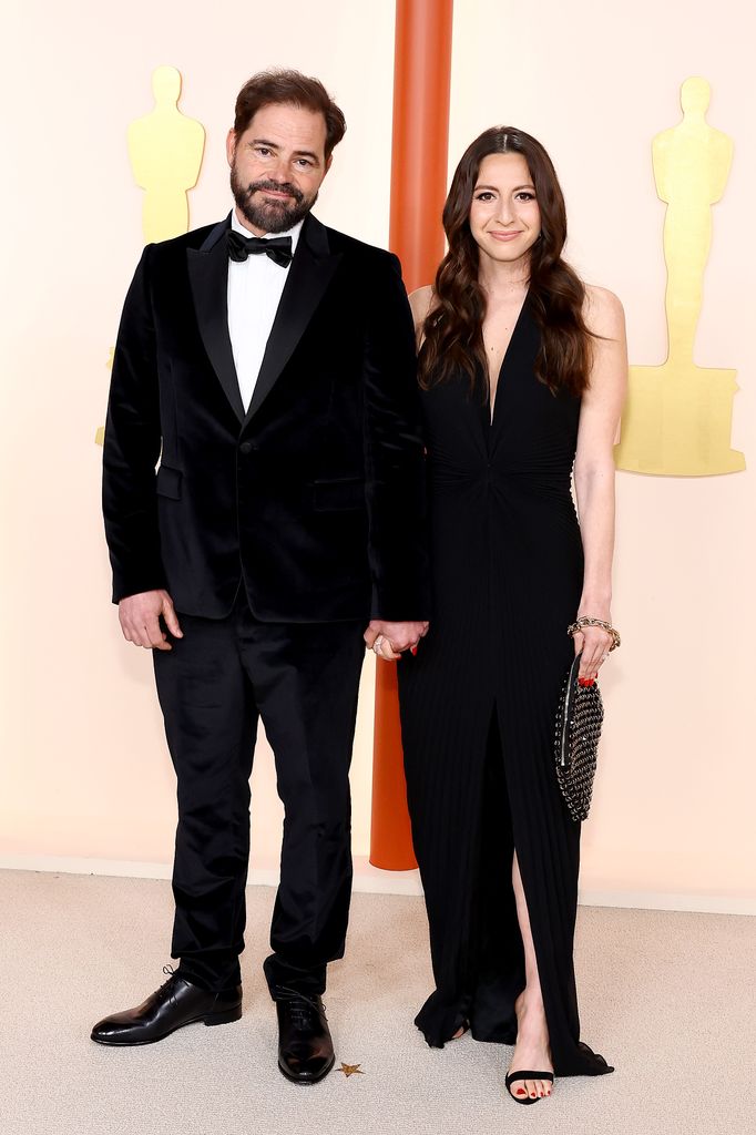 Peter Craig and Cristina Esposito attend the 95th Annual Academy Awards 