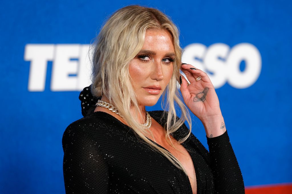Kesha attends Apple's "Ted Lasso" Season 2 Premiere at Pacific Design Center on July 15, 2021 in West Hollywood, California