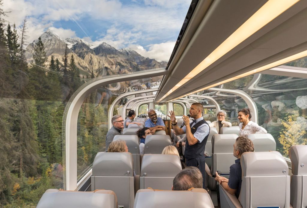 The Rocky Mountaineer takes you through the most spectacular vistas of Canada