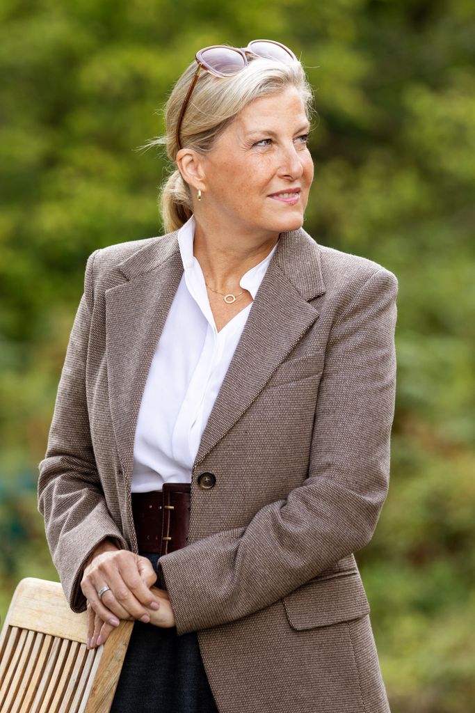 Sophie, Duchess of Edinburgh attends Cornbury House Horse Trials at Cornbury Park on September 12, 2025 in Charlbury, England