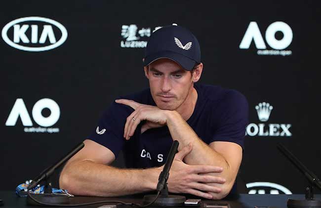 Andy Murray retirment press office