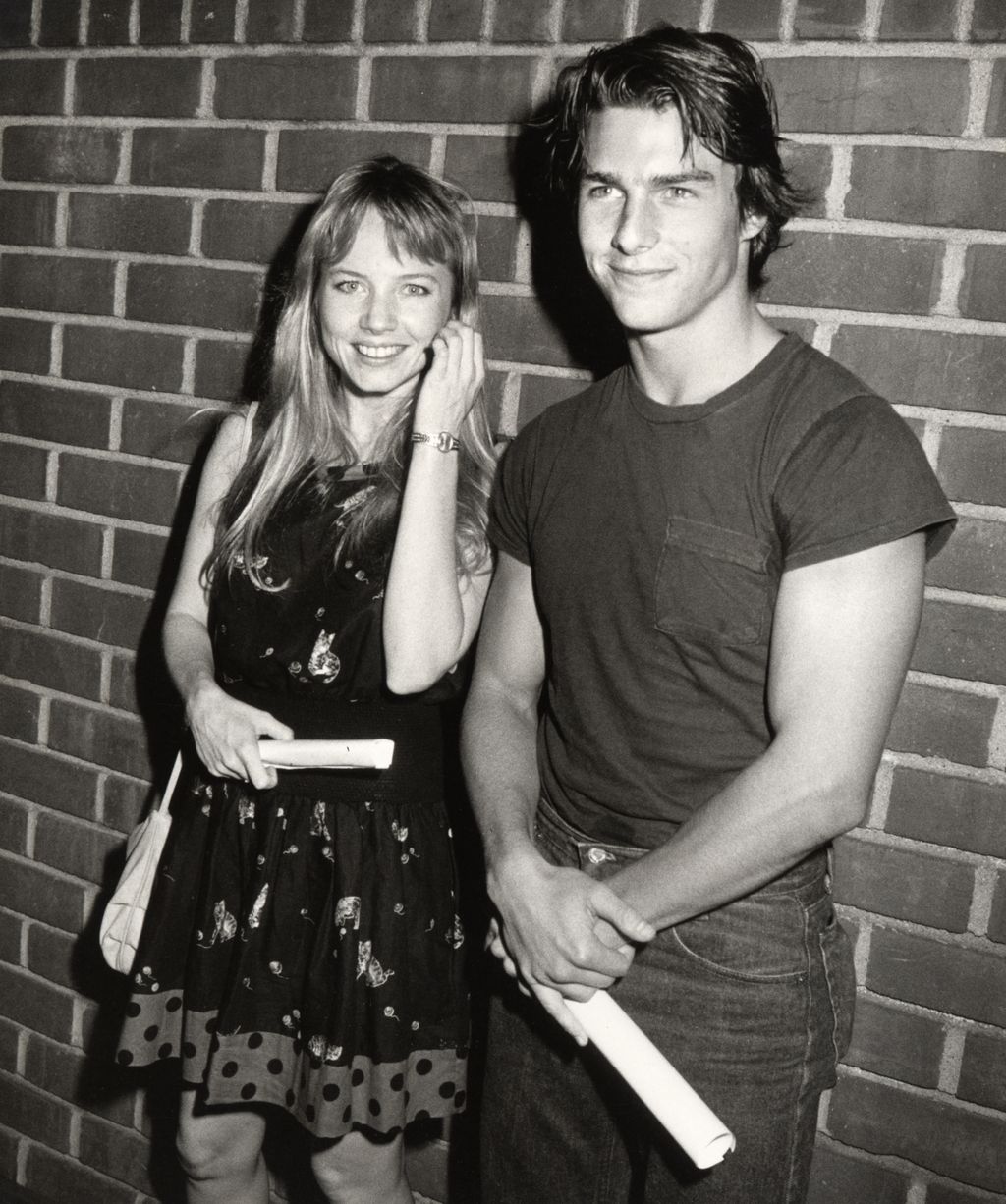 Tom Cruise and Rebecca De Mornay at a screening for Risky Business in 1983