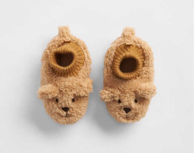 baby gap teddy bear slippers eugenie baby