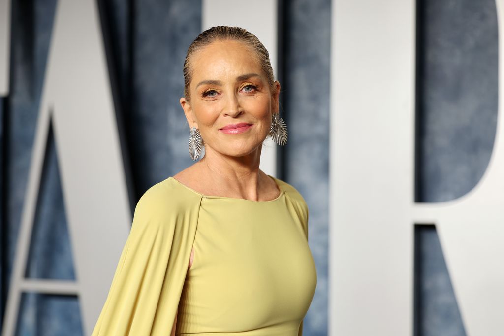 BEVERLY HILLS, CALIFORNIA - MARCH 12: Sharon Stone attends the 2023 Vanity Fair Oscar Party Hosted By Radhika Jones at Wallis Annenberg Center for the Performing Arts on March 12, 2023 in Beverly Hills, California. (Photo by Cindy Ord/VF23/Getty Images for Vanity Fair)