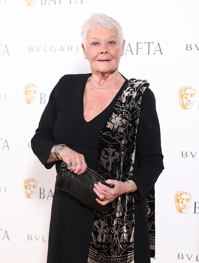 Dame Judi Dench attends the British Academy Film Awards 2022 Gala Dinner at The Londoner Hotel on March 11, 2022 in London, England