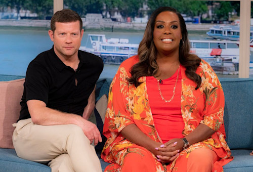 Dermot O'Leary, Alison Hammond on 'This Morning'