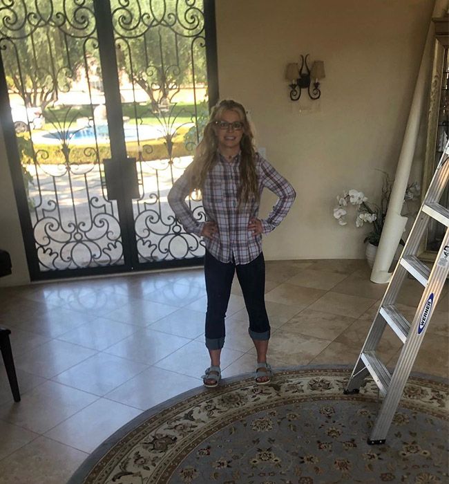 britney spears home diy project