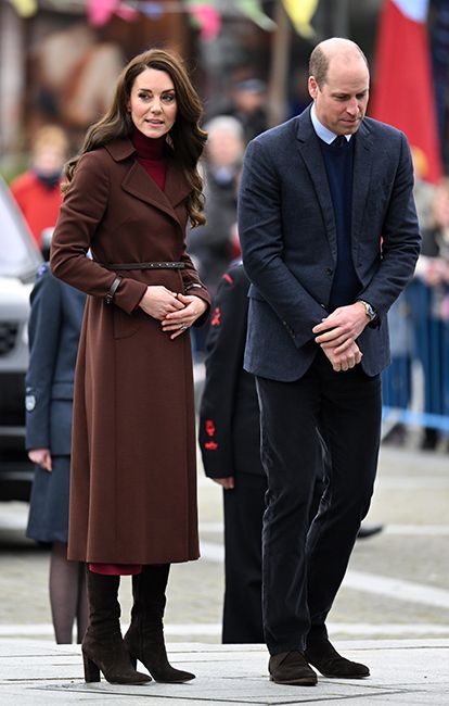 Prince William and Princess Kate in Cornwall
