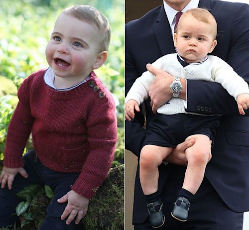 The sweet coincidences in Prince George, Louis and Charlotte's first ...