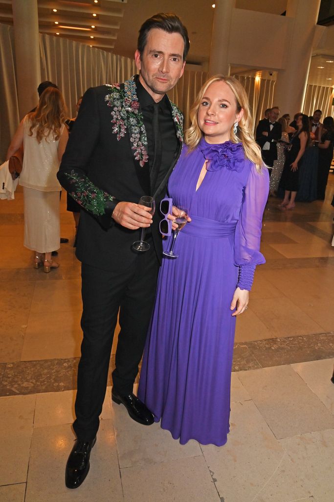 David Tennant and Georgia Tennant attend the Champagne Taittinger reception at the 2024 BAFTA Television Awards with P&O Cruises at The Royal Festival Hall on May 12, 2024 in London, England