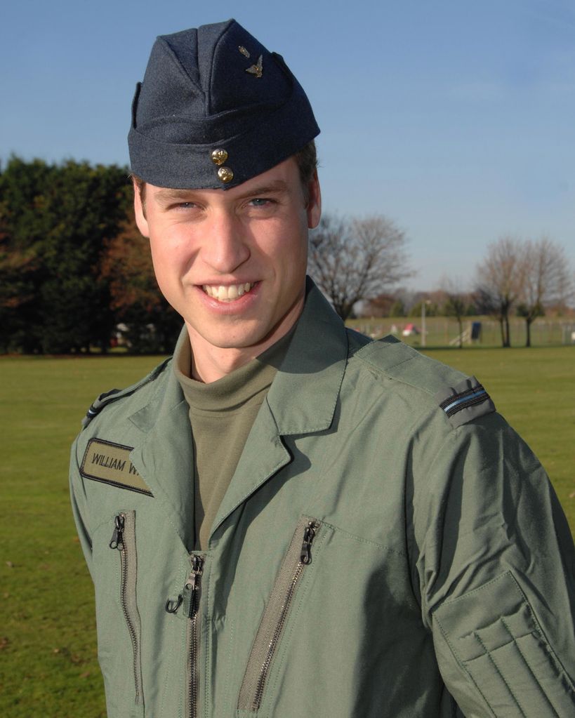 Prince William begins an intensive RAF course to learn how to fly on January 7, 2007 in Cranwell, England 