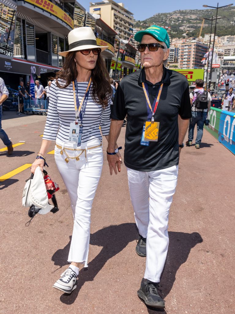 Michael and Catherine attend the F1 Monaco Grand Prix