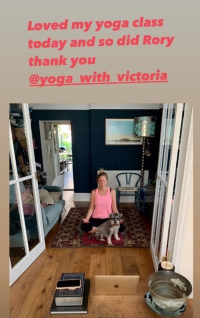 lisa faulkner second living room yoga z