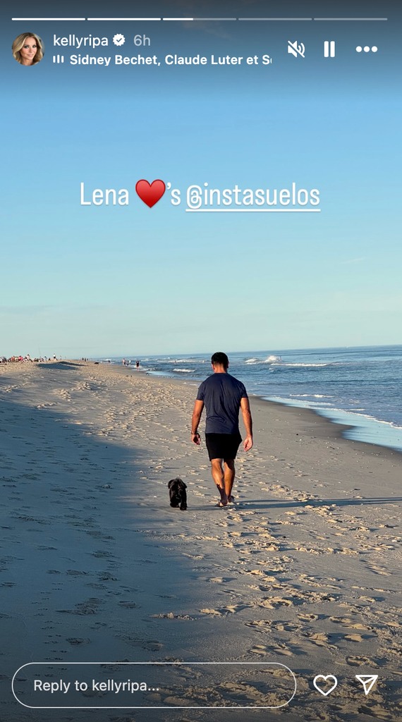 Mark and Lena at the beach