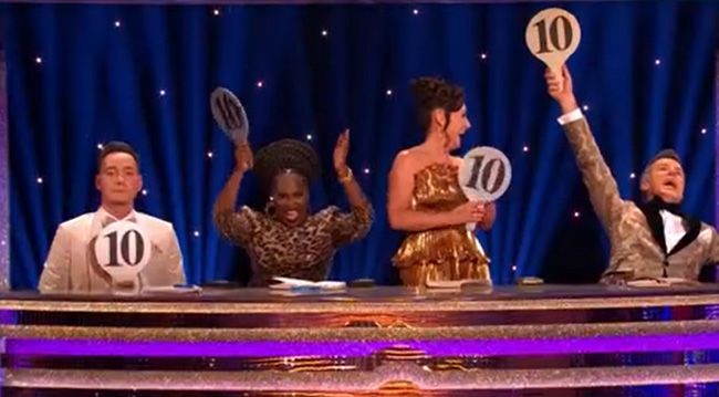strictly judges perfect ten