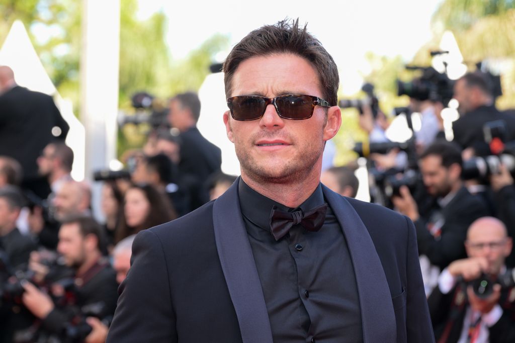 Scott Eastwood attends the "Horizon: An American Saga" Red Carpet at the 77th annual Cannes Film Festival at Palais des Festivals on May 19, 2024 in Cannes, France. 