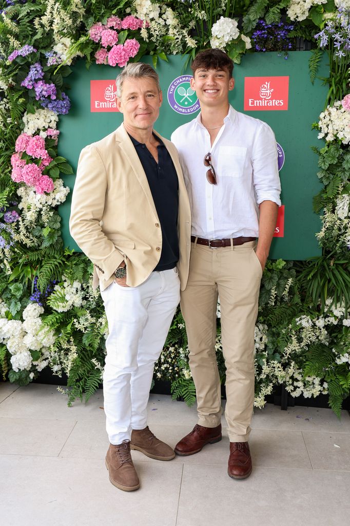 Ben Shephard and Jack Shephard attend as guests of Emirates, Official Airline Partner of The Championships