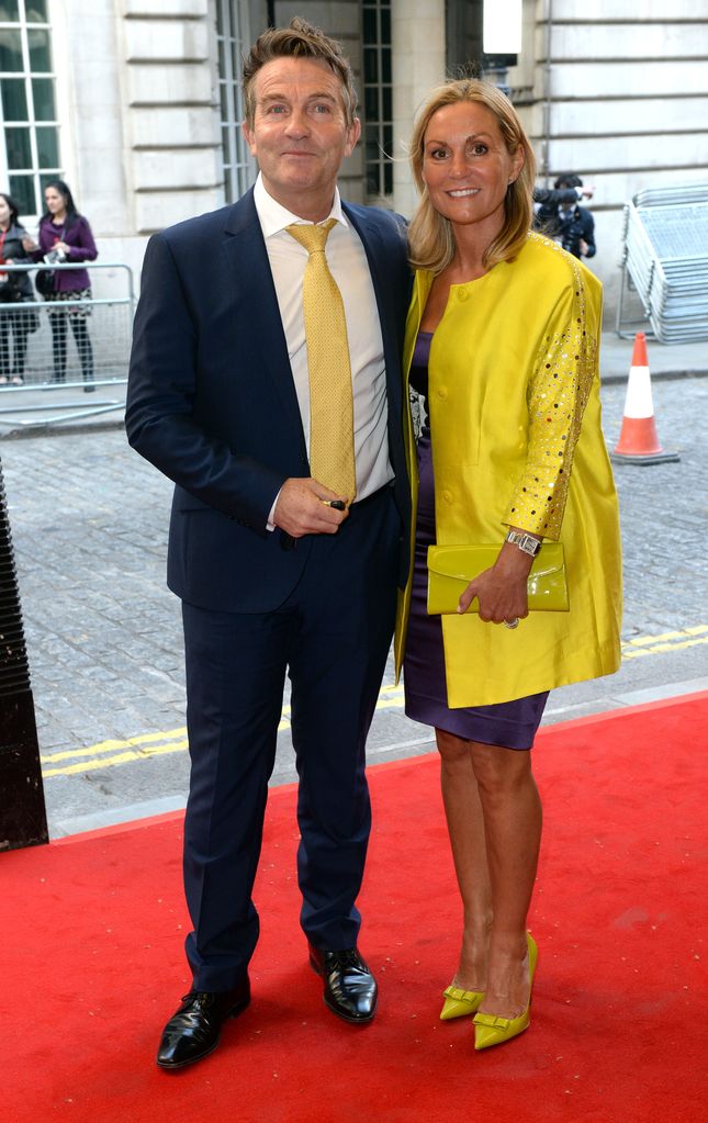 Bradley Walsh standing with Donna Derby