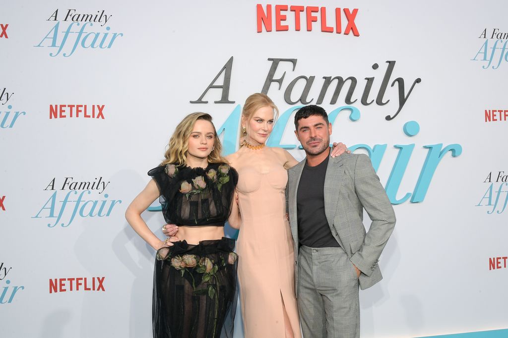 Nicole Kidman, Joey King, and Zac Efron star in A Family Affair