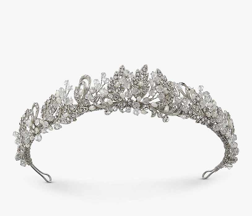 ivory and co vintage pave tiara