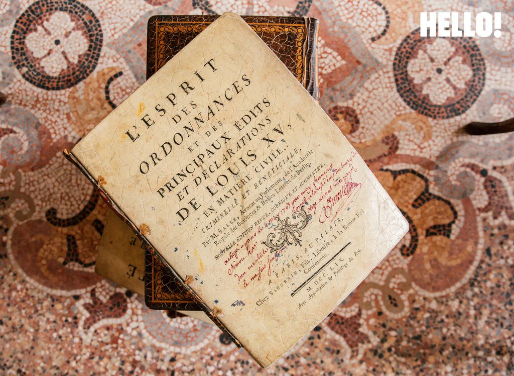 An old book from Nicolas’s impressive collection including an original publication dating from 1759 