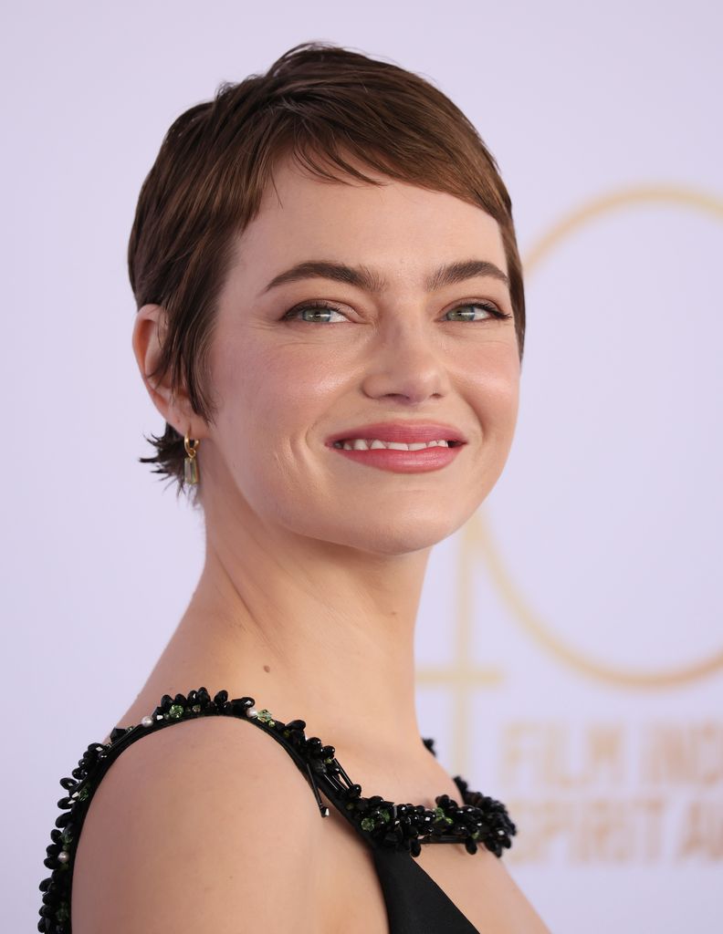 Emma Stone's daring haircut