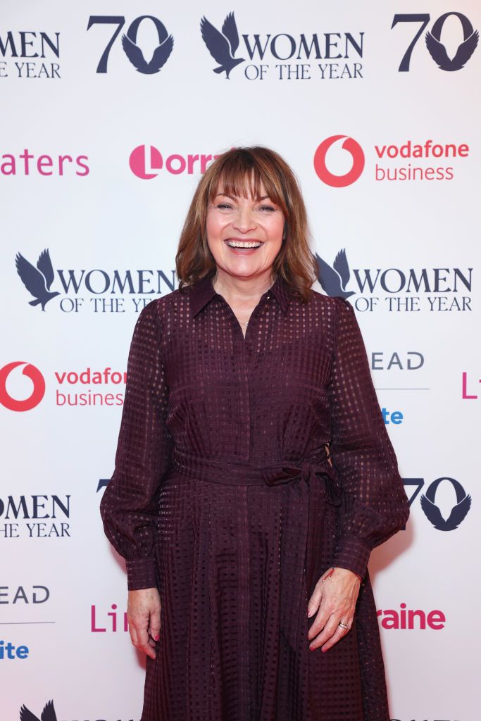 Lorraine Kelly attends the Women of the Year Lunch 