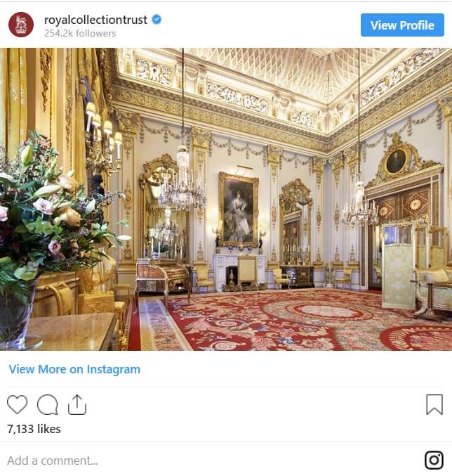 Buckingham Palace white drawing room