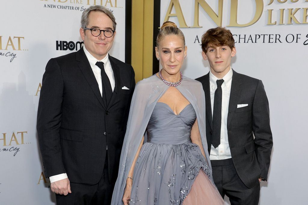 James Wilkie with his parents Sarah Jessica Parker and Matthew Broderick