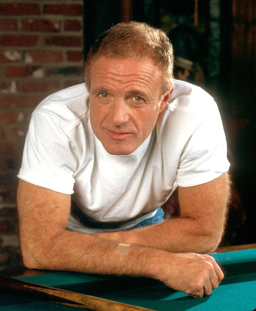 File photo of actor James Caan at his home in Los Angeles, Calif. on 9/29/88.