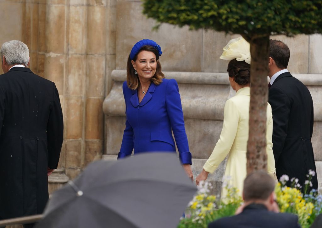 Carole Middleton amazes in fitted coat costume for coronation ceremony