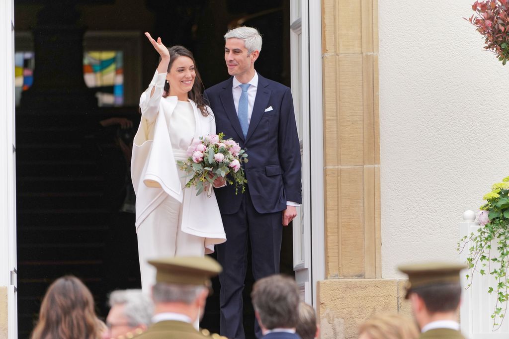 Princess Alexandra of Luxembourg and Nicolas Bagory arrive for their Civil Wedding