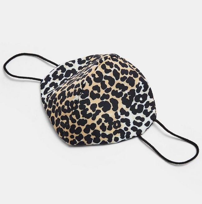 topshop leopard mask