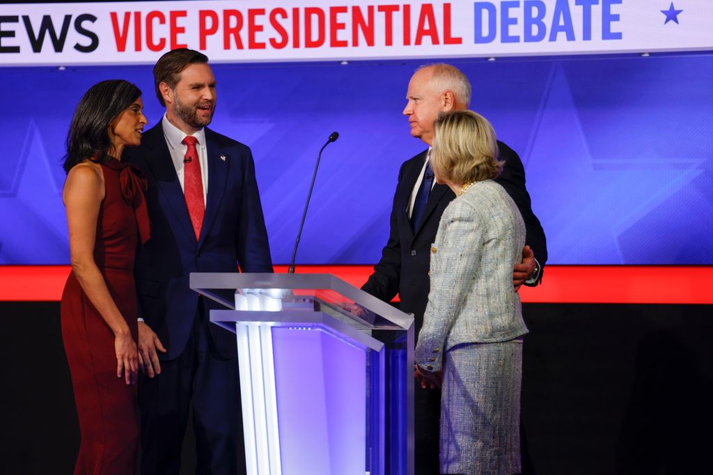 Sen. JD Vance went head to head with Gov. Tim Walz in the debate