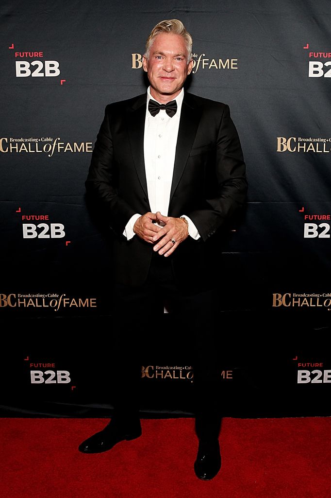 Sam Champion attends the 32nd Annual Broadcasting and Cable Hall of Fame Awards at The Ziegfeld Ballroom on September 26, 2024 in New York City.