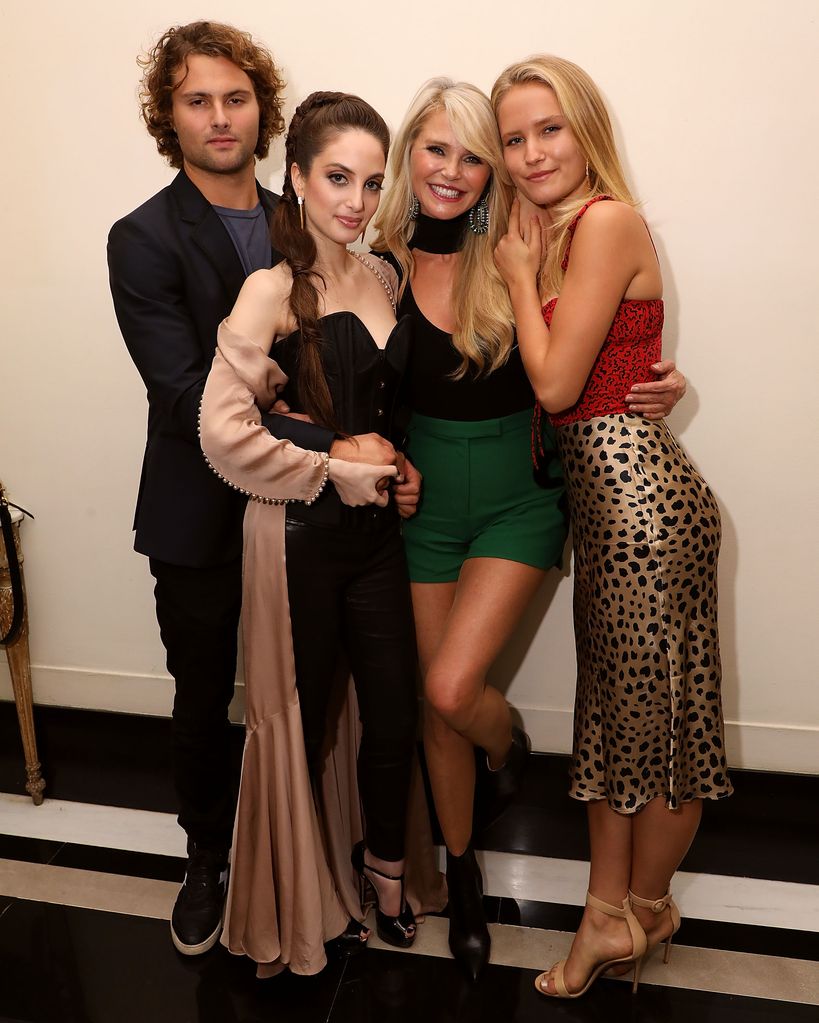 christie brinkley son and daughters photo