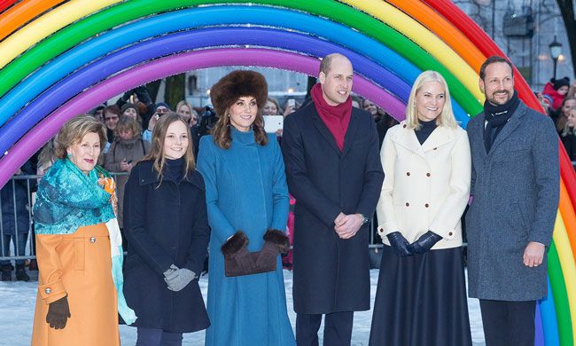 William and Kate in Norway, 2018