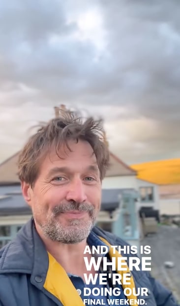 Alistair selfie at home