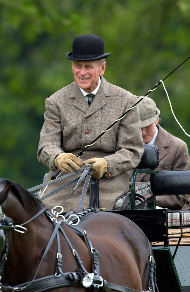 The late Duke of Edinburgh continued carriage driving into the latter years of his life