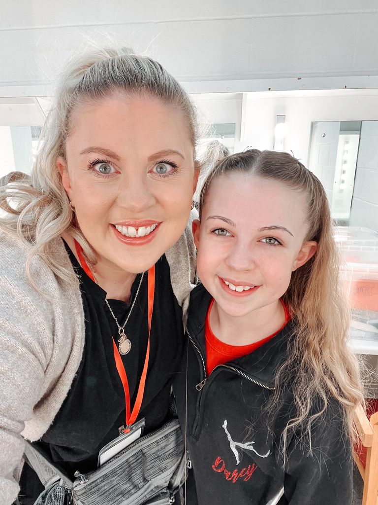 Selfie of Louise Pentland and her daughter Darcy