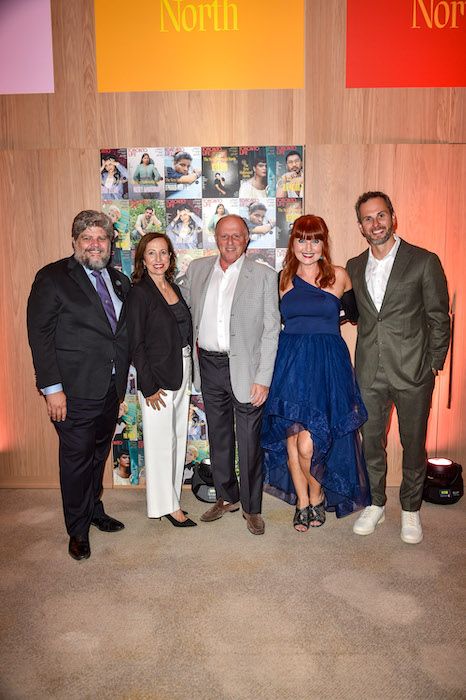 Ken Hunt, Lina and Tony Gagliano, Alison Eastwood and Malcolm Johnston