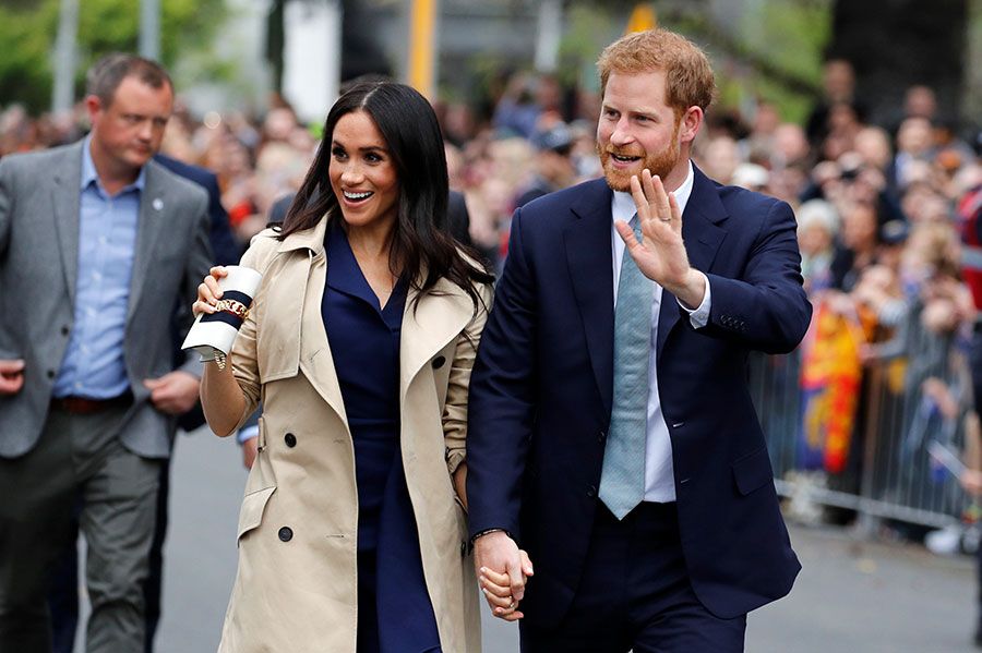 1 Prince Harry Meghan walkabout Melbourne