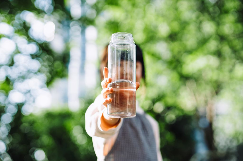 Drink as much water as you can