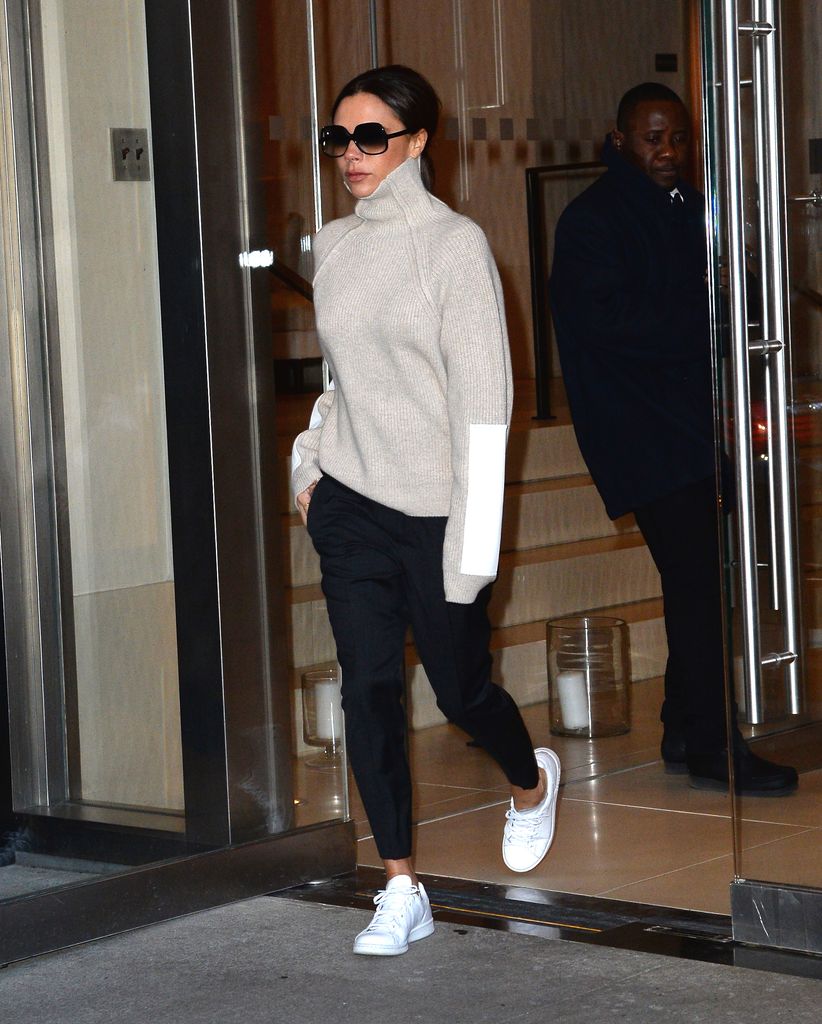 Victoria Beckham también se compara con Adidas Stan Smiths muchas veces