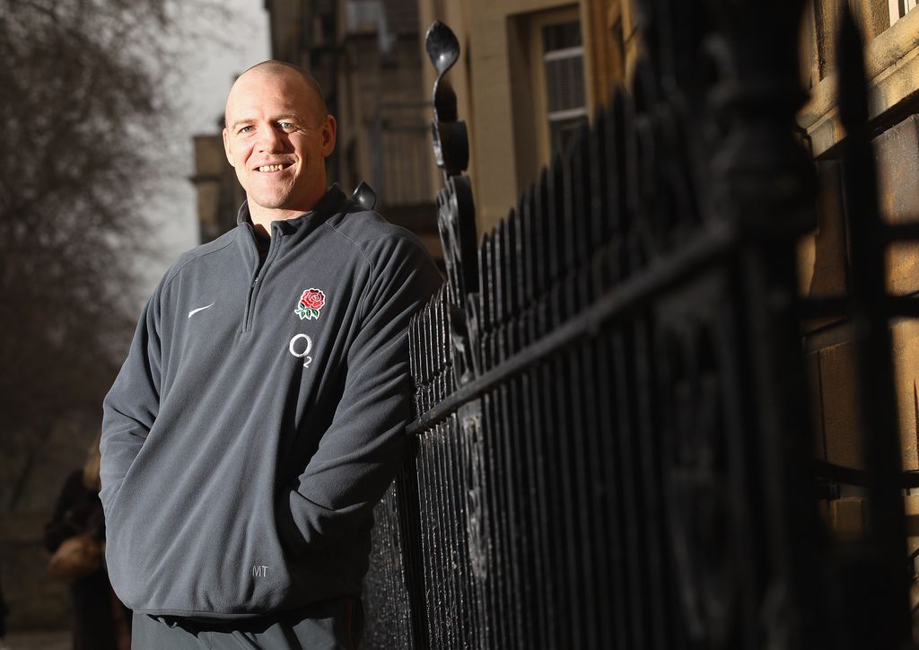 Mike Tindall, the England captain, poses after the media briefing on March 3, 2011 in Oxford, England