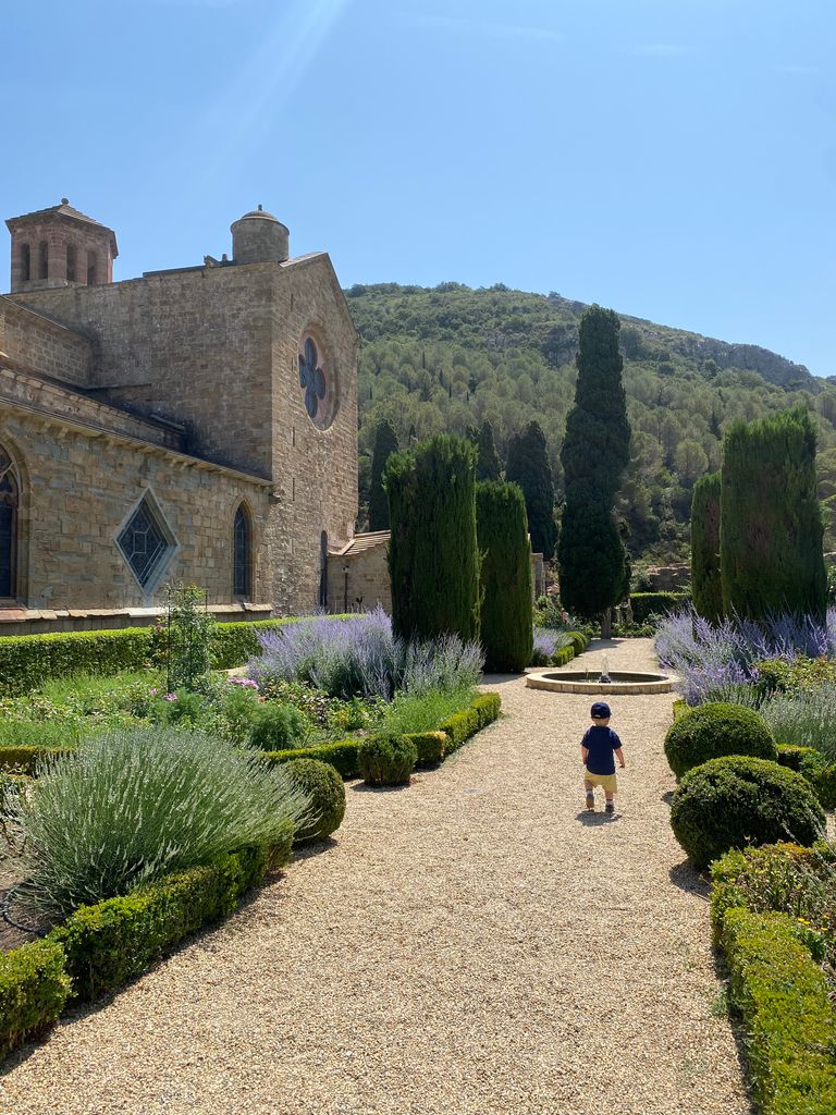 We managed a day trip to Abbaye de Fontfroide