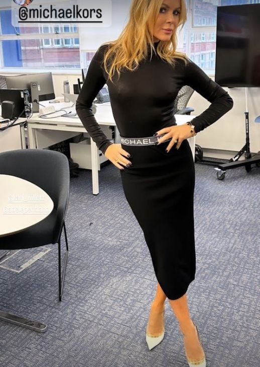 Amanda Holden Is Basically A Supermodel As She Wows In Waist Cinched Outfit Hello 