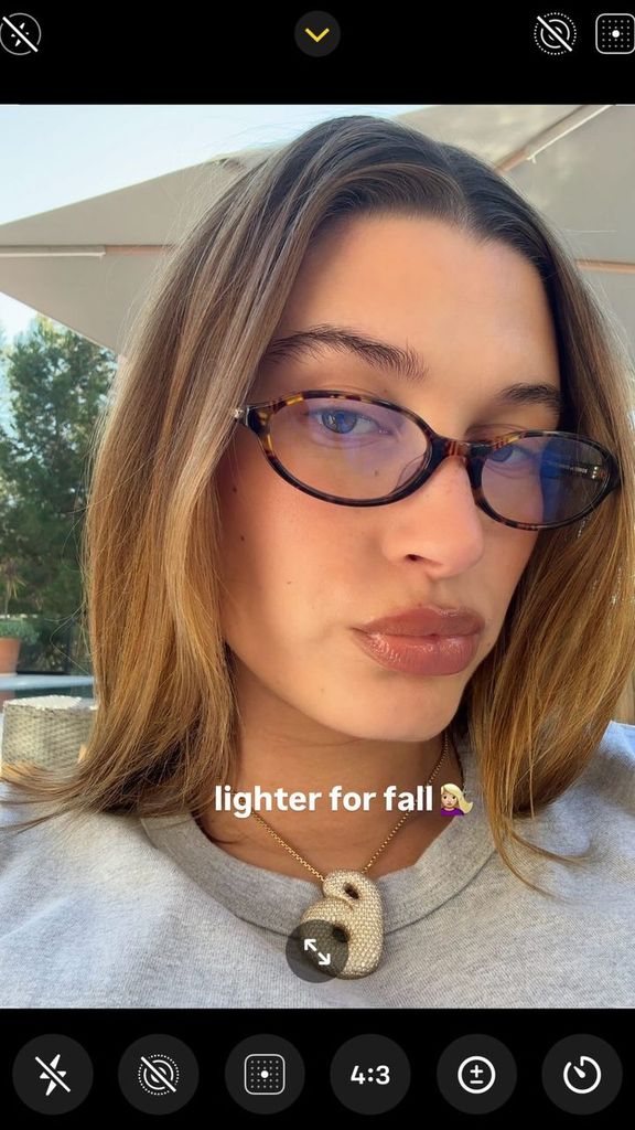 woman pouting in glasses 