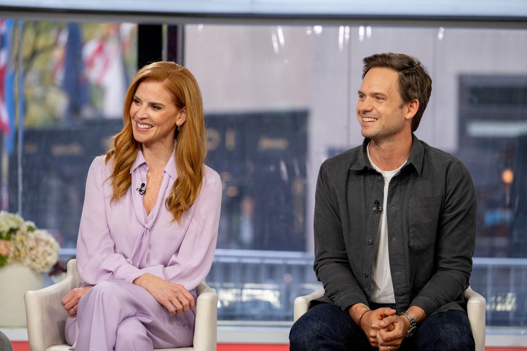 Sarah Rafferty and Patrick J. Adams on Today Show